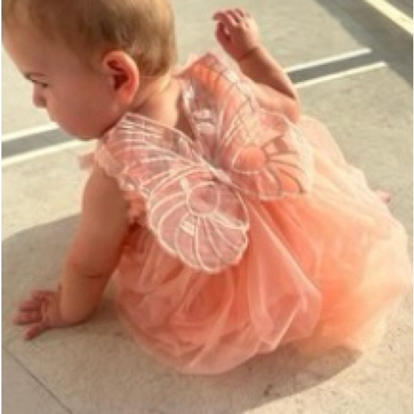 Butterfly Tulle Dress - Picture 3 of 3